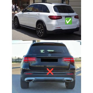 Rear Diffuser with Tips Black (AMG63 Design) photo 3