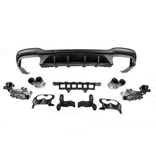 Rear diffuser with exhaust tips (AMG43 Design) photo 3