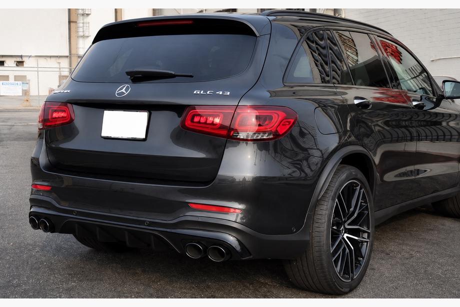 Mercedes GLC X253 2015-2022 Rear diffuser with exhaust tips (AMG43 Design) Photo 2