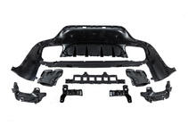 Mercedes GLC coupe C253 2016-2023 Rear Diffuser with Tips Black (AMG63 Design) photo 7