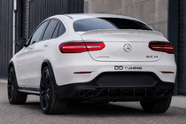 Mercedes GLC coupe C253 2016-2023 Rear diffuser with exhaust tips (AMG43 Design) photo 6