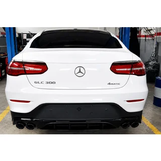 Rear diffuser with exhaust tips (AMG43 Design) photo 3