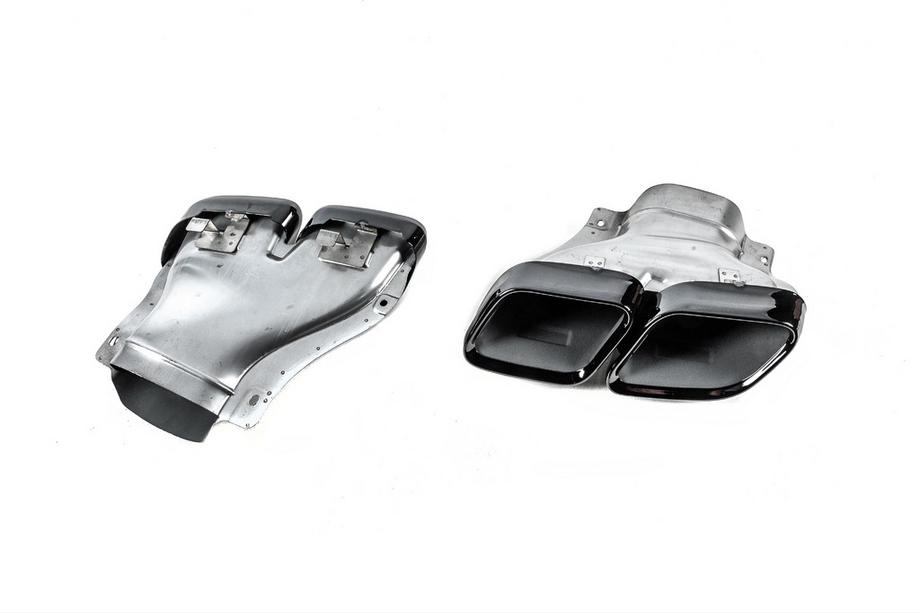 Mercedes CLS C218 2011-2018 Rear diffuser with exhaust tips Black (2015-2018, GT63 Design) Photo 9