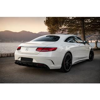 Rear Diffuser with Tips Black (2018-2020) photo 3