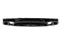 Mercedes CLS C257 2018- Rear diffuser with exhaust tips (GT63 Design) photo 3
