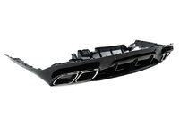 Mercedes CLS C257 2018- Rear diffuser with exhaust tips (GT63 Design) photo 4