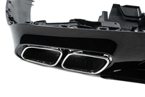 Mercedes CLS C257 2018- Rear diffuser with exhaust tips (GT63 Design) photo 6