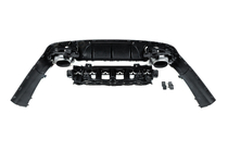 Mercedes CLS C257 2018- Rear diffuser with exhaust tips (GT63 Design) photo 9