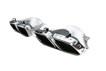 Mercedes CLS C257 2018- Rear diffuser with exhaust tips (GT63 Design) photo 11