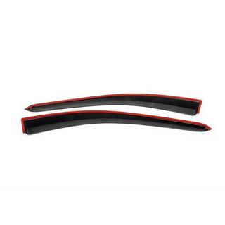 Window Deflectors with Chrome Trim (2 pcs, Niken) photo 3