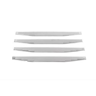 Interior door sill covers (4 pcs, stainless steel) photo 1