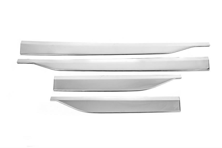 Ford Courier 2023- Door Mouldings (4 pcs, Stainless Steel) Image