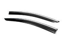 Ford Connect 2021- Window deflectors with chrome trim (2 pcs., Sunplex Chrome) photo 4