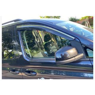 Window deflectors with chrome trim (2 pcs., Sunplex Chrome) photo 2