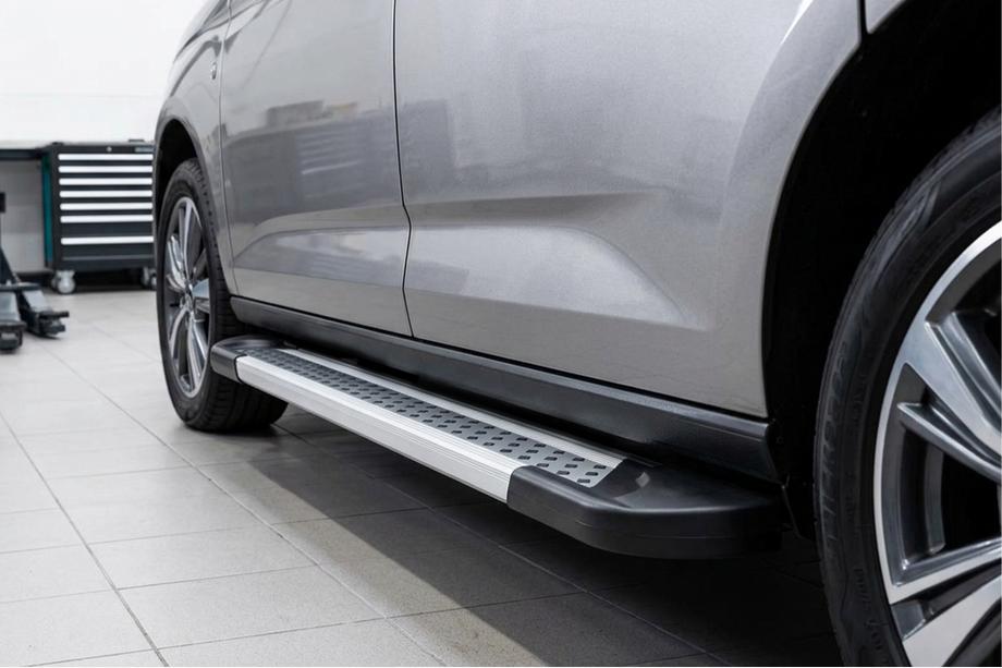 Ford Connect 2021- Side Steps Vision New Grey (2 pcs, Aluminum) Standard Base Image