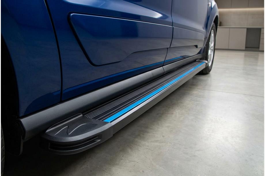 Ford Connect 2021- Side Steps Maya Blue (2 pcs, Aluminum) Image