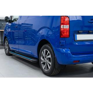 Side Steps Maya Blue (2 pcs, Aluminum) Opel Zafira Life 2019- photo 1