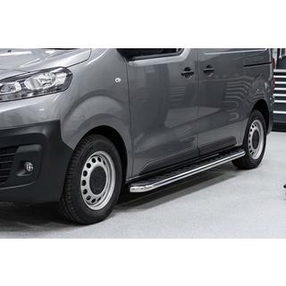Side Steps Maydos V1 (2 pcs, Aluminum & Stainless Steel) Opel Zafira Life 2019- photo 1