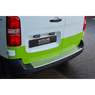 Rear Bumper Protector OmsaLine Stainless Steel Opel Zafira Life 2019- photo 1