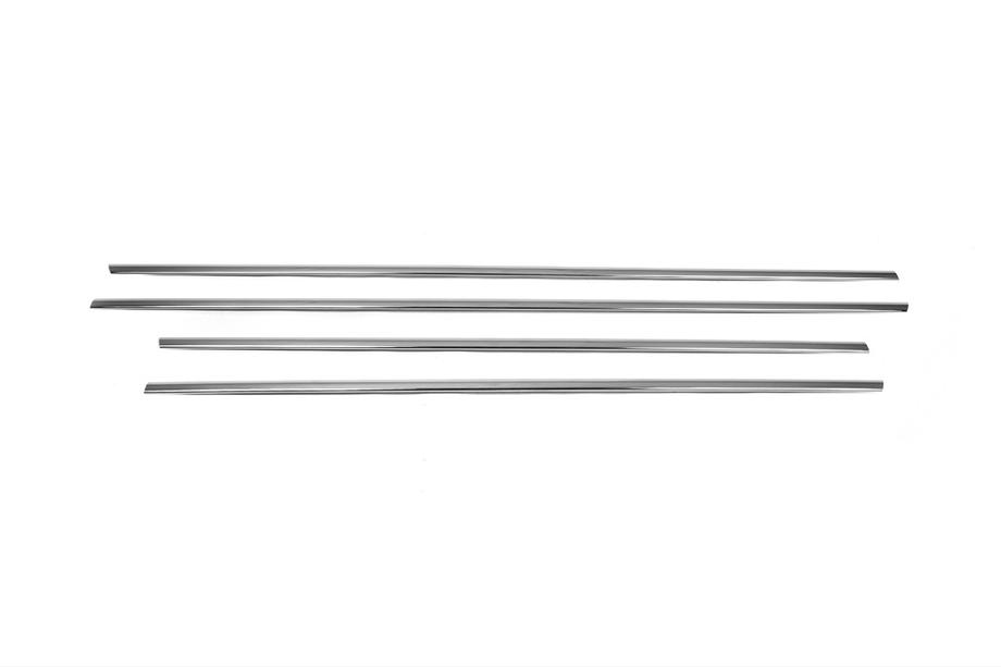 Renault Fluence 2009-2016 Window lower trim stainless steel (4 pcs) Photo 3