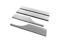 Volkswagen Caddy 2010-2015 Interior door sill protectors (no logo, stainless steel) photo 2