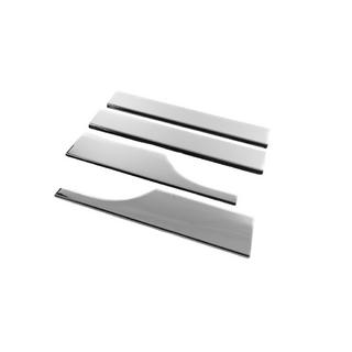 Interior door sill protectors (no logo, stainless steel) photo 2