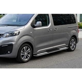 Side Steps Tayga V2 (2 pcs, Aluminum) Opel Zafira Life 2019- photo 1