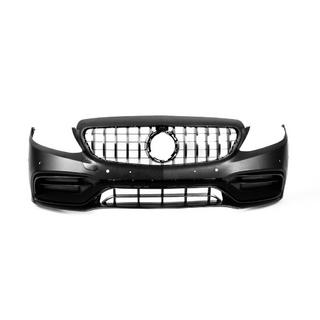 Front bumper assembly (AMG C63-design 2018-2021) Mercedes C-сlass W205 2014-2021 photo 3