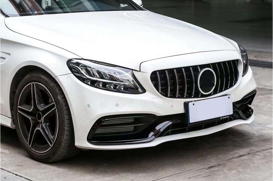 Mercedes C-class W205 2014-2021 Front bumper assembly (AMG C63-design 2018-2021) Photo 1