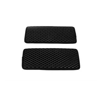 Polyurethane Door Sill Mats (2 pcs, EVA, Black)