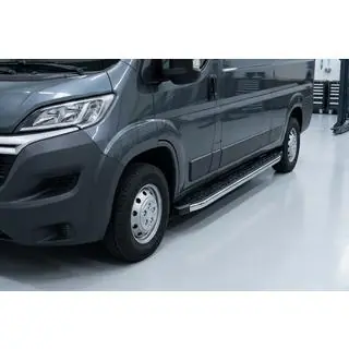 Side Steps BlackLine (2 pcs, Aluminum) Opel Movano 2021- photo 1