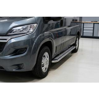 Side Steps Maydos V2 (2 pcs, Aluminum & Stainless Steel) Opel Movano 2021- photo 1