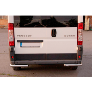 Rear Corner Bars AK003 (2 pcs, stainless steel) Opel Movano 2021- photo 4