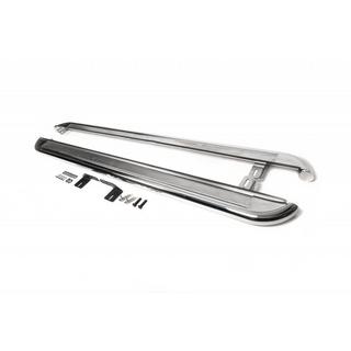 Premium Side Steps (2 pcs, Stainless Steel) Opel Movano 2021- photo 2