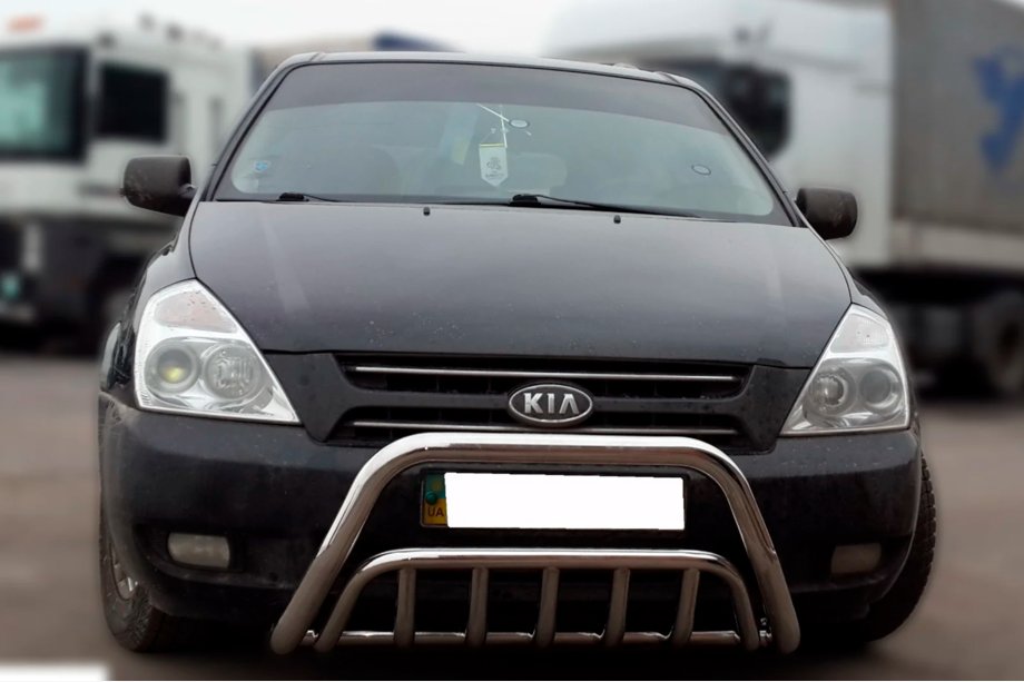 Kia Carnival 2002-2013 Front Bar WT002 (2006-2013, Stainless Steel) Image