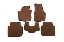 Volkswagen Passat B8 2015-2023 EVA Floor Mats (USA, Brown) photo 1