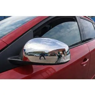 Mirror Covers (2 pcs, Stainless Steel) photo 1