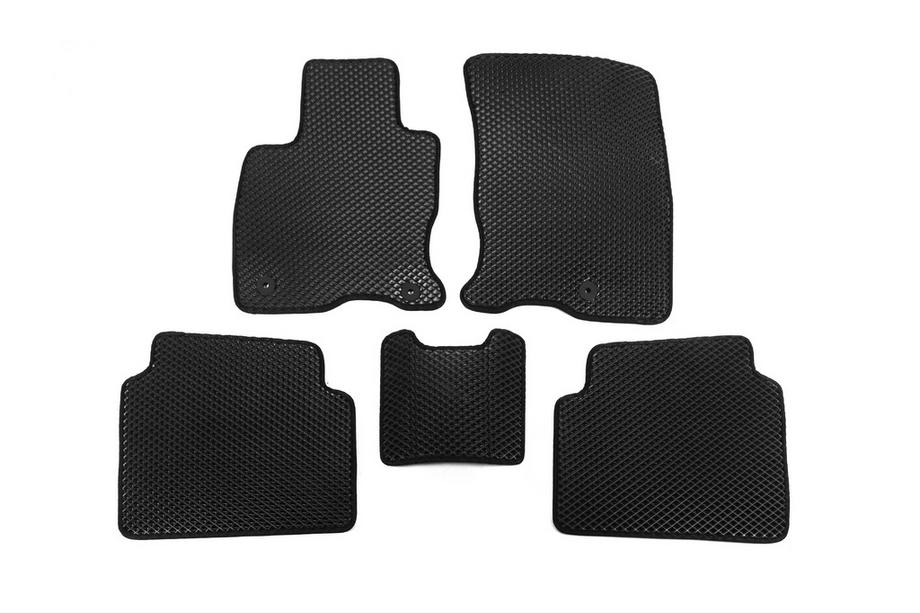 Ford Kuga/Escape 2019- EVA Floor Mats (Hybrid, Black) Image