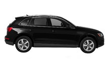Audi Q5 2008-2017 Window Deflectors with Chrome Trim Niken Luxury (4 pcs) photo 3