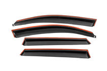 Audi Q5 2008-2017 Window Deflectors with Chrome Trim Niken Luxury (4 pcs) photo 5