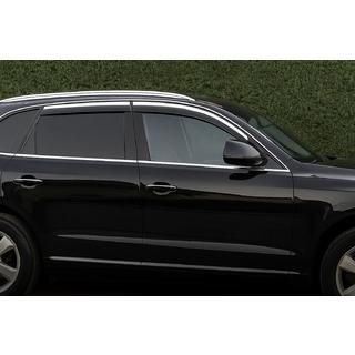 Window Deflectors with Chrome Trim Niken Luxury (4 pcs) photo 1