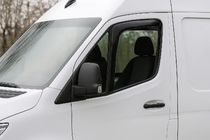 Mercedes Sprinter W907/W910 2018- In-Channel Wind Deflectors Niken Luxury (2 pcs) photo 1
