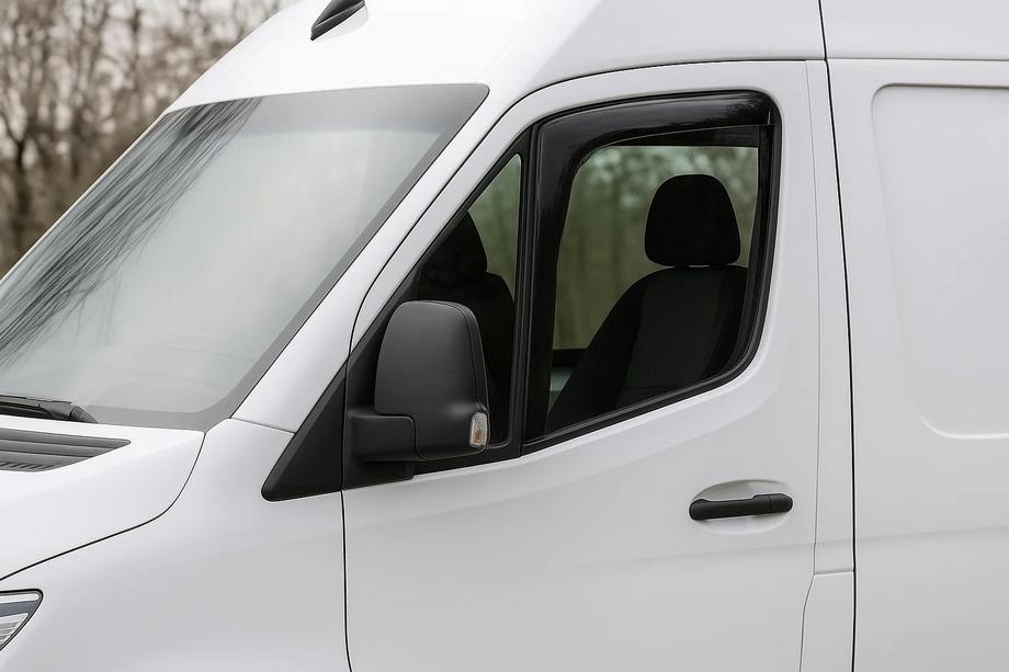 Mercedes Sprinter W907/W910 2018- In-Channel Wind Deflectors Niken Luxury (2 pcs) Image