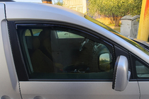 Volkswagen Caddy 2015-2020 In-Channel Wind Deflectors Niken Luxury (2 pcs) photo 4