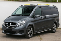 Mercedes Vito/V-class W447 2014- In-Channel Wind Deflectors Niken Luxury (2 pcs) photo 3