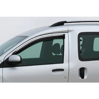 Window Deflectors with Chrome Trim Niken Luxury (2 pcs) photo 1