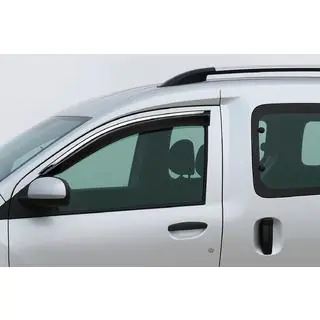 Window Deflectors with Chrome Trim Niken Luxury (2 pcs) photo 1