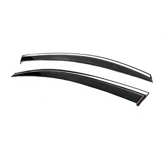 Window Deflectors with Chrome Trim Niken Luxury (2 pcs) photo 4