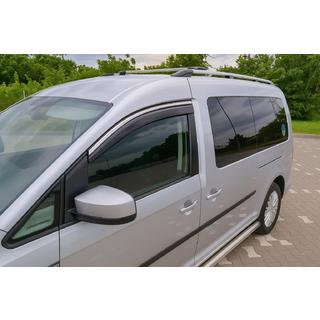 Window Deflectors with Chrome Trim Niken Luxury (2 pcs) photo 4