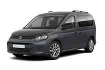 Volkswagen Caddy 2020- Window Deflectors with Chrome Trim Niken Luxury (2 pcs) photo 1